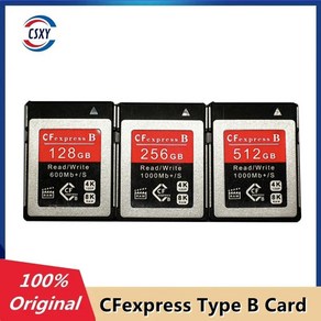 cf카드 메모리카드 CFexpess 타입 B 카드 CFE 메모리 XQD 니콘 Z6 Z7 캐논 R5 1DX3 용 512GB 256GB 128GB, [01] 128GB, 1개