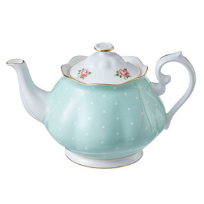 로얄알버트 뉴황실장미 VINTAGE TEAPOT 1.25L POLROS25817, POLKA ROSE, 1개