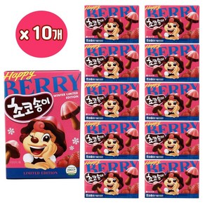 오리온 [겨울한정판]오리온 해피베리 초코송이 1P(45g) x 10개, 45g