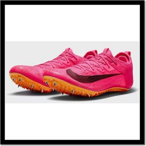 나이키 줌 슈퍼플라이 엘리트 2 핑크레드 육상화 스파이크화 런닝화 Nike Zoom Supefly Elite 2 Hype Pink Oange Tack Shoes