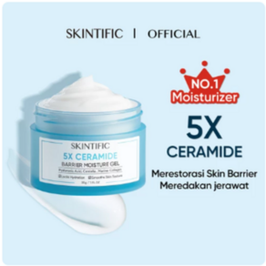 SKINTIFIC 5X Ceamide Baie Moistue Gel 30g 수분 모이스처 젤, 1개