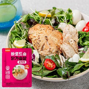 아침 바로드숑 맛있는 실온보관 이지컷 닭가슴살 갈릭 (100g), 100g, 30개