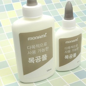 가죽공예 - 모나미 다용도 목공풀 50ml 120ml 나무 종이 천 가죽 등 사용, 1개