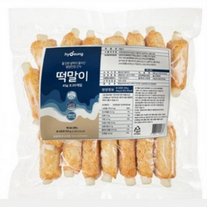 떡말이 효성어묵 900G, 1개, 900ml