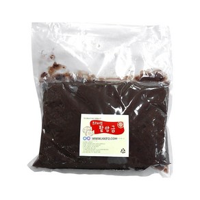 프리미엄 잉어빵 찰붕어빵 붕어빵 반죽 재료 팥앙금 3kg, 1개