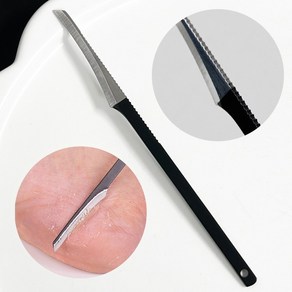 바르나 뒤꿈치각질제거 발각질 나이프 패디플래닝 칼 13cm, 바르나 각질제거나이프 13cm, 1개