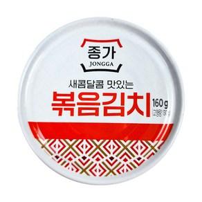 종가집 고소한 볶음김치 160g x 3개 묶음 캔김치