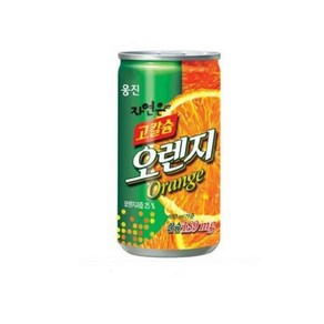 자연은 고칼슘 오렌지주스, 180ml, 30개