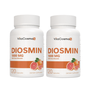 VitaCosmoX We Like Vitamins 디오스민 1000mg 120캡슐, 240정, 1개