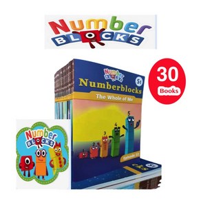 국내 넘버 블럭스 Numbe blocks 30권 세트 영어 원서 음원제공, 넘버 블럭스 세트