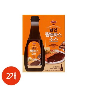 기타 남산 왕동까스 소스 625g x 2개