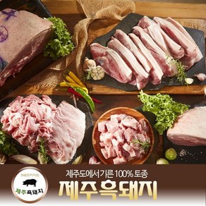 제주돼지모듬세트 제주흑돼지후지모듬세트(6/3/3)_12팩(3kg), 1