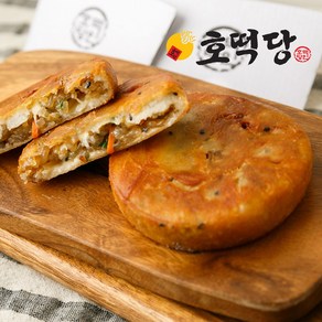 [호떡당] 수제라서 맛있다!!! 대학로에서 줄서서먹던 잡채호떡 1팩(5개), 450g, 1개