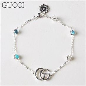 구찌쥬얼리 YBA527393001 GUCCI GG 마몽트 플라워 실버팔찌 당일발송