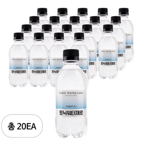 슈가로로 토닉워터 제로, 300ml, 20개