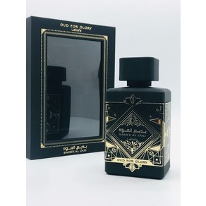 Badee Al Oud 라파타 Lattafa Oud Fo Gloy Men Pafum Spay 3.4 OZ In Box, 3.4ml, 1개