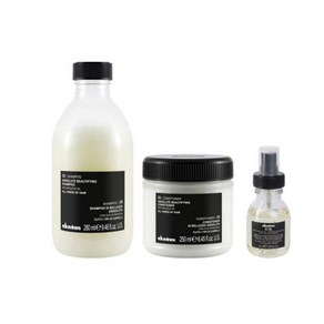 DAVINES OI Set 다비네스 오이 세트 (Shampoo 250 ml + Conditione 250 ml + Oil 50 ml), 250ml, 1개