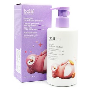 빌리프 해피보 페이스앤바디 에멀전, 1개, 250ml