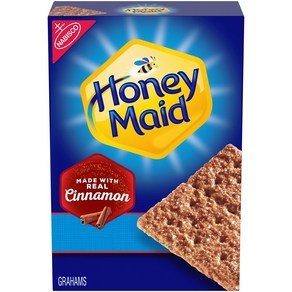 [미국내수용]나비스코 허니 메이드 시나몬 그레이엄 크래커 408g Honey Maid Cinnamon Gaham Cackes, 1개