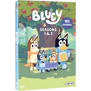 DVD 블루이 시즌 1 & 2 Bluey Complete Season 1 & 2 미국 발송