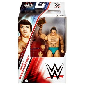 WWE Elite Collection 시리즈 110 브루노 삼마르티노 액션 피규어 110657, WWE Elite Collection 시리즈 110 브