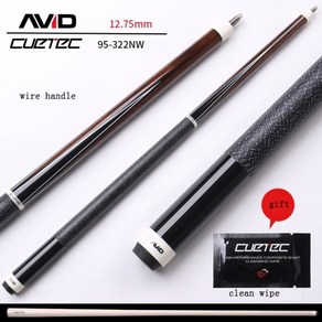 스포츠/레져구기스포츠당구/포켓볼당구큐대/포켓볼큐Cuetec AVID 풀 큐, 12.75mm, 04-95-322 와이어