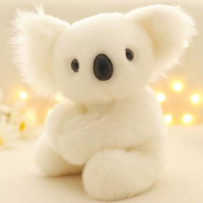 귀여운 코알라 곰 봉제 미니 소형 호주 모험 인형 생일 선물 1 개 13 cm 17cm, 13cm, WHITE, 1개