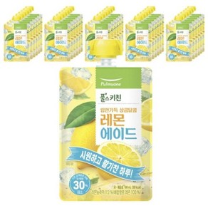 풀무원 풀스키친 레몬에이드 100ml, 레몬맛, 40개