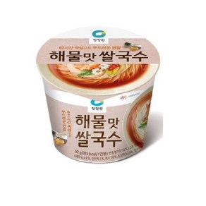 해물맛컵 쌀국수 청정원 92G x 12EA