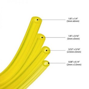전기 톱 연료 파이프 가스 파이프 송풍기 잔디 깎는 기계 전기 톱 pu 연료 파이프 호스 가스 파이프 내부 직경 23.5 2.55 35 36, 2x3.5mm