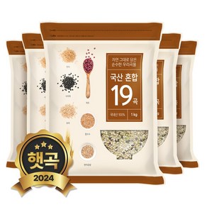 현대농산 국산 혼합 19곡 5kg (1kgx5봉), 1kg, 5개