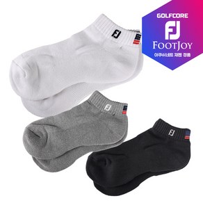 [아쿠시넷재팬]FOOTJOY 풋조이 PRO DRY US프래그 중목 골프양말(FJSK122US), 블랙 FJSK122USBK, 1개