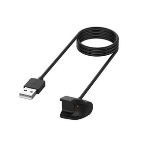 Chaging Dock Chaging Cable Adapte Chage fo Samsung Galaxy Fit e SM-R375, M, 검은색, 1개