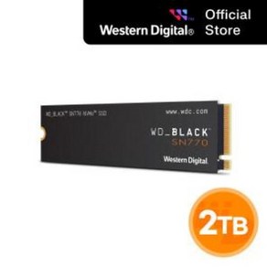 SOI 공식총판 Westen Digital WD BLACK SN770 NVMe 2TB SSD