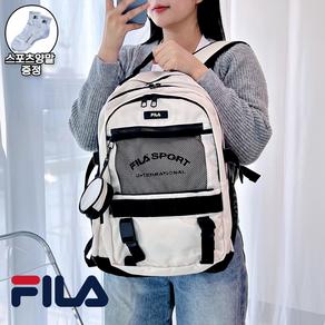 휠라 코어 백팩 FILA 가방 남자 여자 직장인 학생 노트북 책가방 신학기 선물 / 스포츠양말