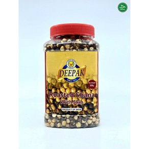 Patel Fesh Roasted Chana With Skin 파텔 신선한 구운 차나 위드 스킨, 2개, 500g