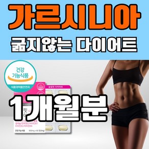 40대주부 뱃살 엉덩이 허리 체지방 감소 효율적 HCA 가르시니아 다이어트, 1개, 60정