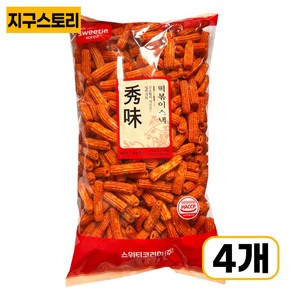 기타 스위티코리아떡볶이스낵1kg4개입1박스