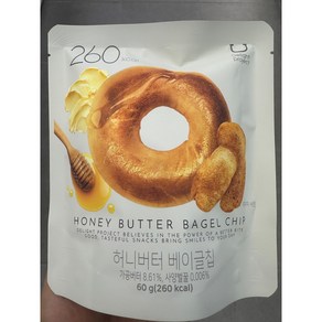 딜라이트 프로젝트 허니버터 베이글칩, 4개, 60g