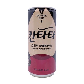 롯데칠성 칸타타 스위트아메리카노 200ml, 60개