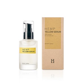 GPHEMP 옐로우세럼 50ml 대마화장품 햄프 헴프 햄프씨드오일 함유 #이중기능성화장품 #미백 #주름개선 #재생세럼 #펩타이드세럼, 1개