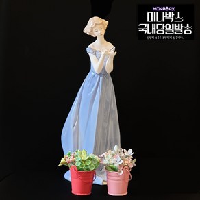 미나박스 도자기 포슬린 피겨린 장식 인형 2, 40.세여인B
