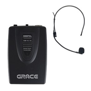 GRACE EG615용 무선 벨트팩 헤드셋 마이크 PT-600