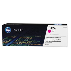 HP 정품 토너 CF383A No.312a, 마젠타, 1개