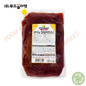 푸드올마켓_ 코다노 양념치킨소스 2kg, 1개