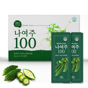 남도의향기 국내산 여주즙 스틱 나여주100