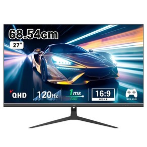 디엑스 69cm QHD 120Hz 컴퓨터 게이밍 모니터 DX270QHD120