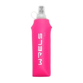 실리콘 소프트 물병 야외 스포츠 러닝 자전거 캠핑 클라이밍 등산, 7.pink-500ml, 1개