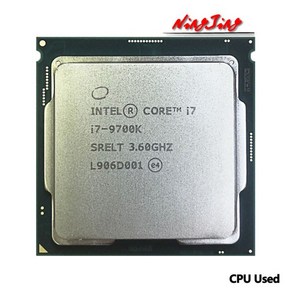 인텔 중고 코어 i7-9700K i7 3.6 GHz 12M 95W LGA 1151, 01 빠른, 1개