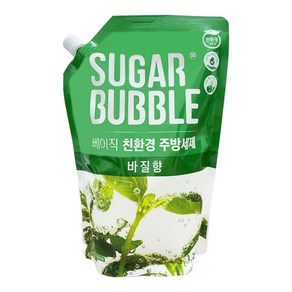 슈가버블 친환경 에코 주방세제 바질 1.2L, 1개